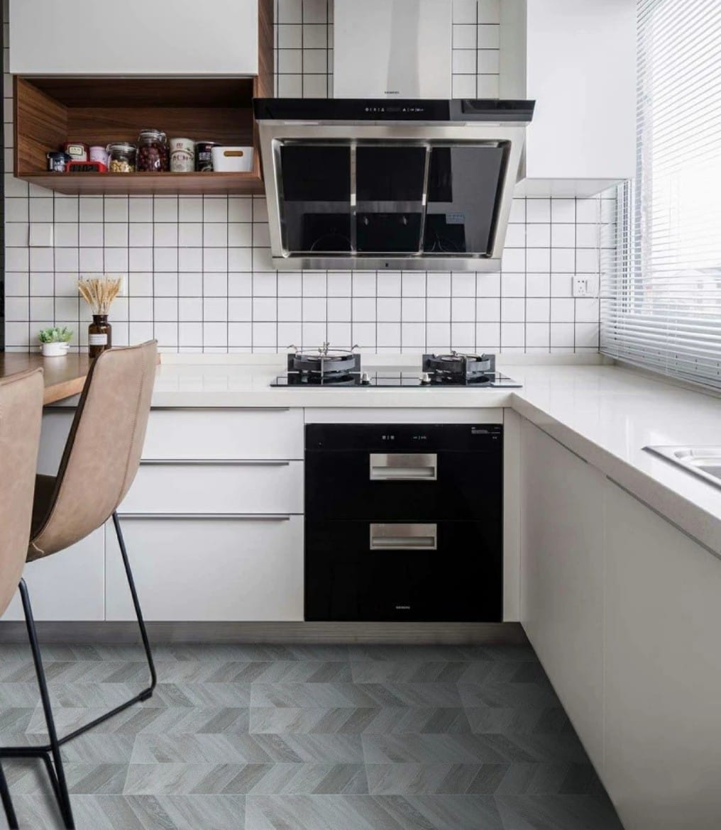 โมเสค TIMELESS TILES รุ่น 3X3 SQUARE MOSAIC TILES ขนาด 30X30 ซม. สีขาว ผิวเงา (ราคา/ตรม.)_8